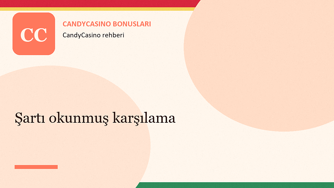 CandyCasino bonusları