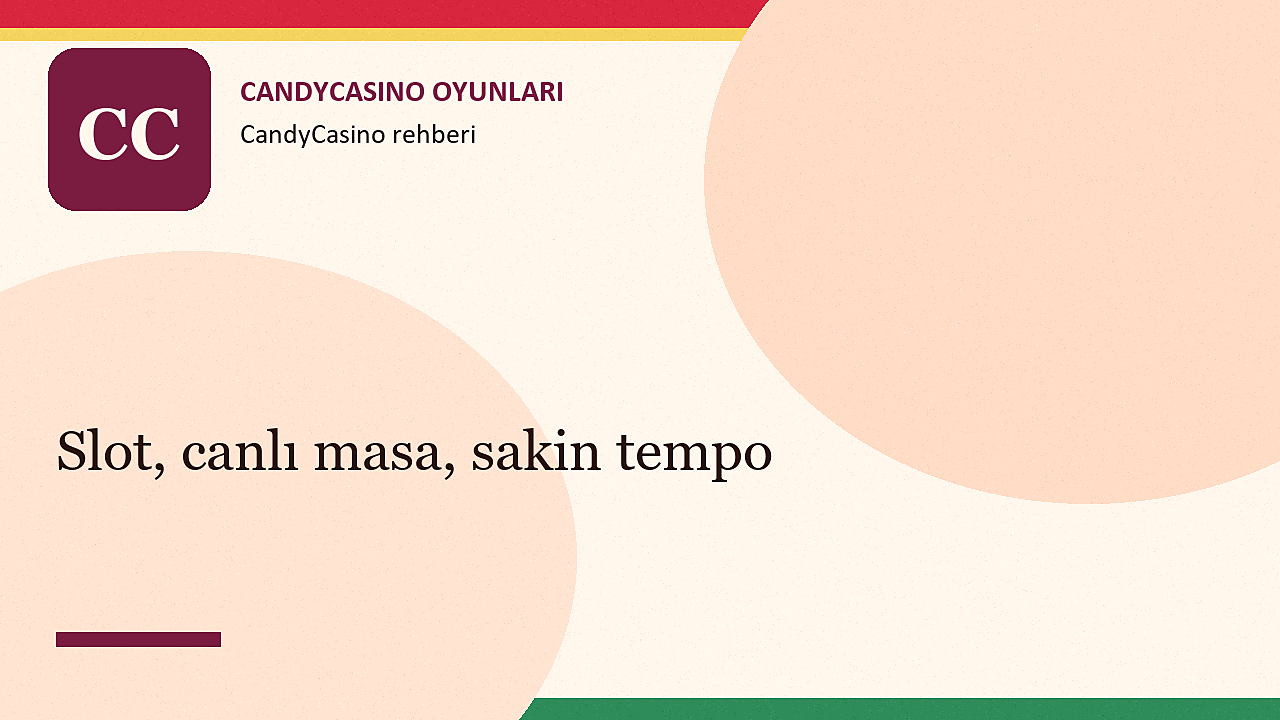 CandyCasino oyunları
